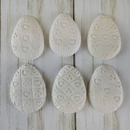Assorted Flat Easter Egg Toppers