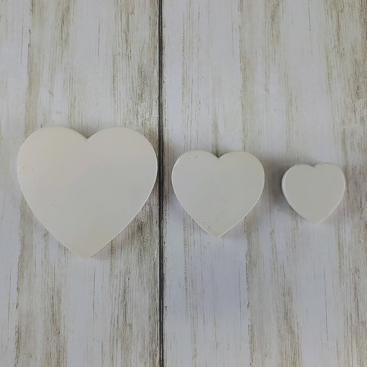 Simple Heart Flat Toppers