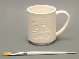 "I love Dad" Mug