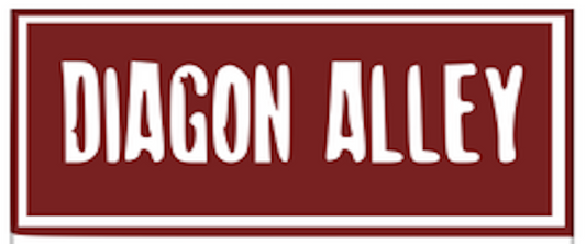 Diagon Alley Vinyl Cut Out, Rectangle